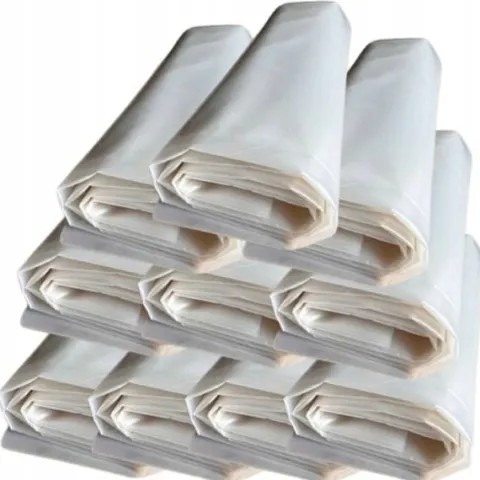 GRUBE WORKI FOLIOWE DO ODCIĄGU TROCIN 800x1200mm MOCNE LDPE 0.140mm 10sztuk