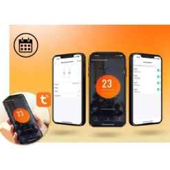 Grzejnik na podczerwień promiennik podczerwieni 800 W Berdsen BD-987 pilot WiFi aplikacja