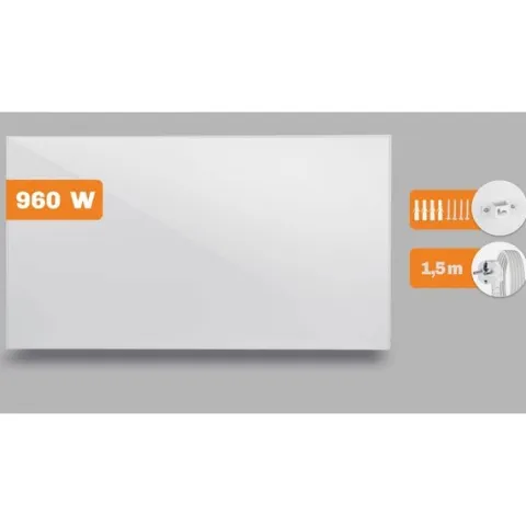 Grzejnik na podczerwień promiennik podczerwieni 960 W Berdsen BD-988