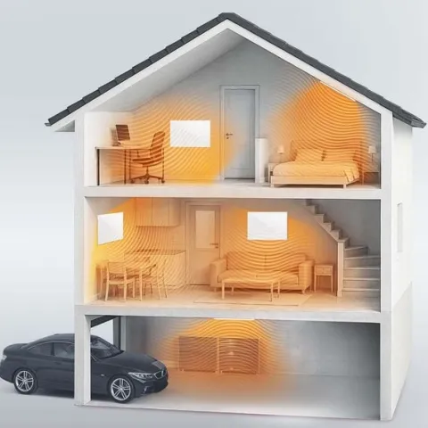 Grzejnik na podczerwień promiennik podczerwieni 960 W Berdsen BD-988