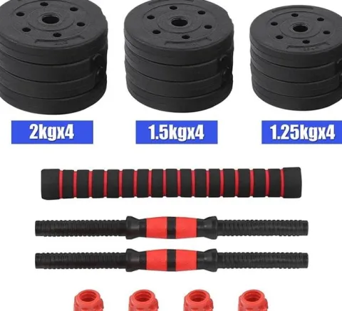 Hantle sztanga 2w1 do ćwiczeń Maximus 2x 10kg