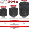 Hantle treningowe bitumiczne AbarQs HRC-40KG (2x20kg)