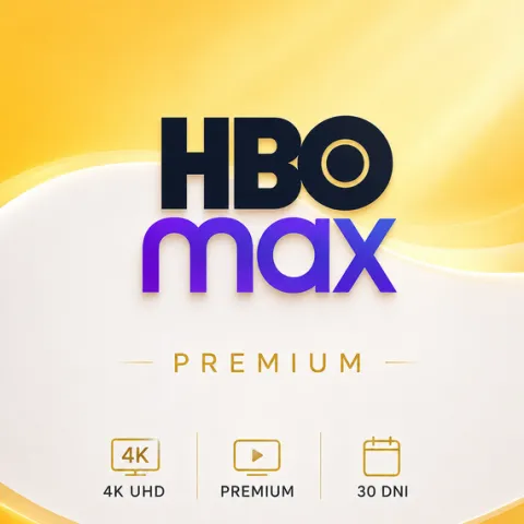 HBO MAX 4K UHD Premium 1 Miesiąc