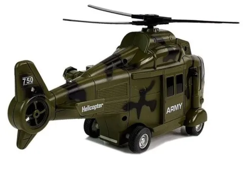 Helikopter Wojskowy Ratunkowy 1:16 Hak Dźwięk Światła