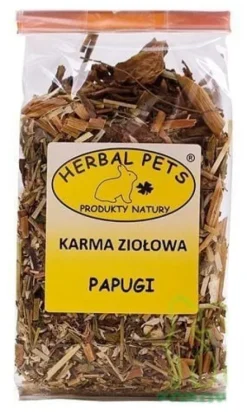 HERBAL PETS Karma ziołowa zioła przysmak ptaków papug papugi 40g