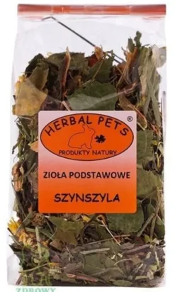 HERBAL PETS Zioła podstawowe karma mieszanka przysmak szynszyli 100g