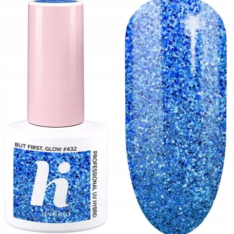HI HYBRID Lakier hybrydowy #432 But First Glow 5ml