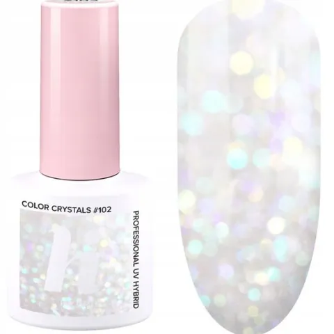 HI HYBRID Lakier hybrydowy #102 Color Crystals 5ml