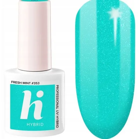 HI HYBRID Lakier hybrydowy #353 Fresh Mint 5ml