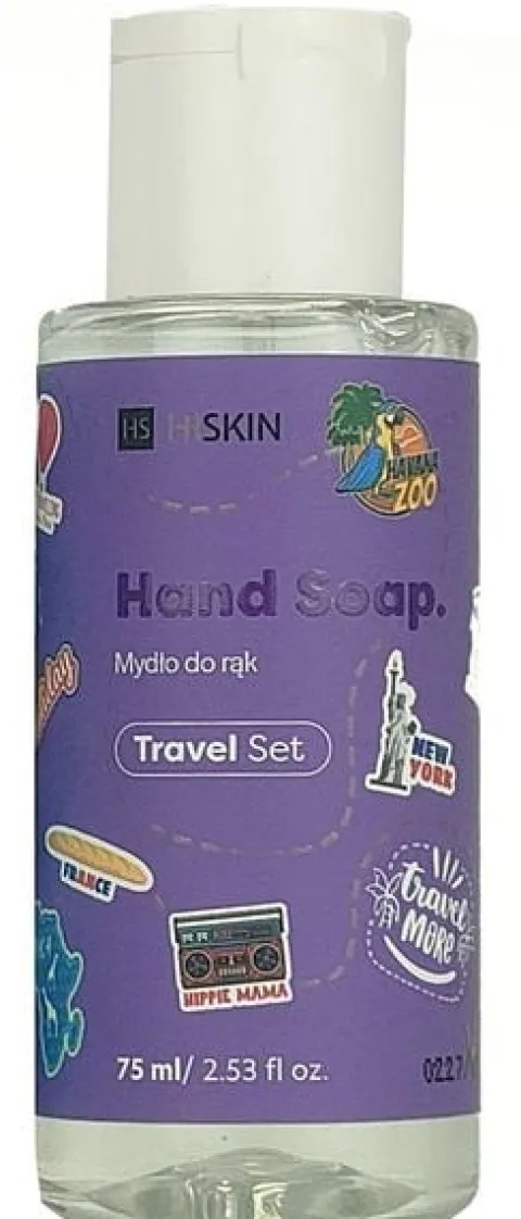 HISKIN Travel Set Mydło do rąk w płynie 75 ml