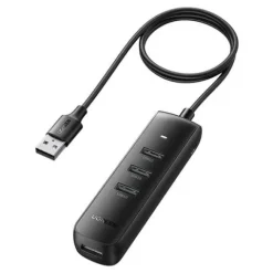 Hub USB UGREEN CM416 4x USB 3.0 5Gbps Szybki Transfer Danych 1m