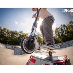 Hulajnoga wyczynowa SOKE BOX srebrno-czarna