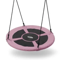 Huśtawka Bocianie gniazdo 100cm NB5031 Nils Camp różowa
