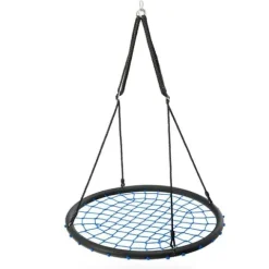 Huśtawka Bocianie gniazdo 100cm NB5038 Nils Camp niebieska