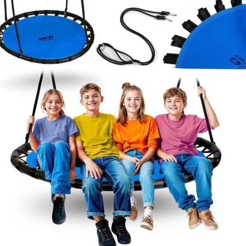 Huśtawka bocianie gniazdo Neo-Sport Swingo 120 cm