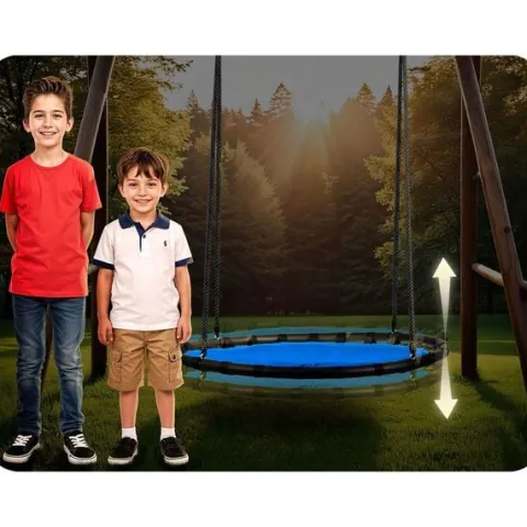 Huśtawka bocianie gniazdo Neo-Sport Swingo 120 cm