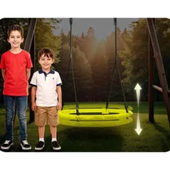 Huśtawka bocianie gniazdo Neo-Sport Swingo 100 cm
