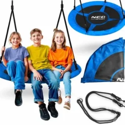 Huśtawka bocianie gniazdo Neo-Sport Swingo 110 cm
