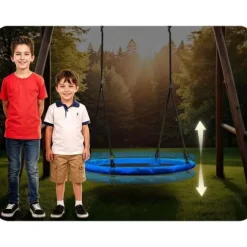 Huśtawka bocianie gniazdo Neo-Sport Swingo 110 cm