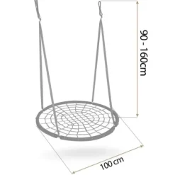Huśtawka bocianie gniazdo Neo-Sport NS-104 100 cm