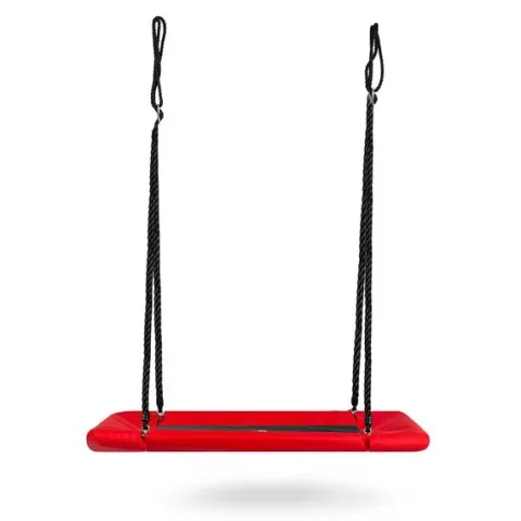 Huśtawka bocianie gniazdo prostokątna Neo-Sport Swingo 110 x 70 cm