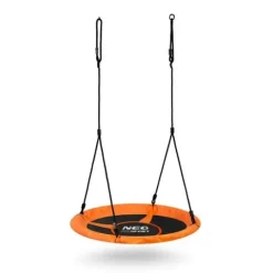 Huśtawka bocianie gniazdo Swingo XXL pomarańczowa 95 cm