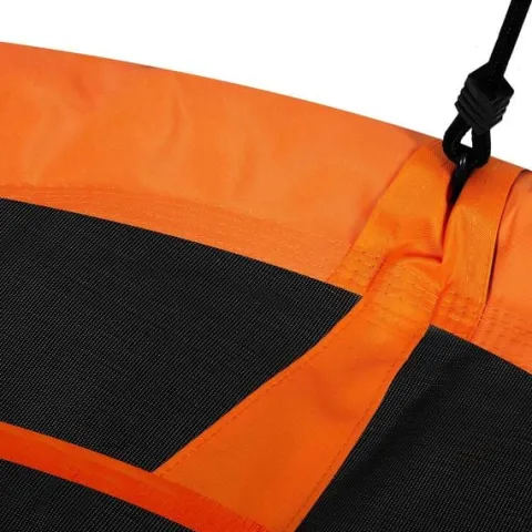 Huśtawka bocianie gniazdo Swingo XXL pomarańczowa 95 cm