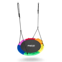 Huśtawka bocianie gniazdo Swingo XXL wielokolorowa 120 cm
