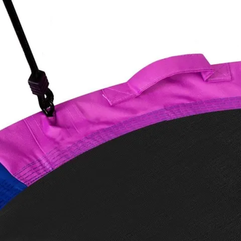 Huśtawka bocianie gniazdo Swingo XXL wielokolorowa 120 cm