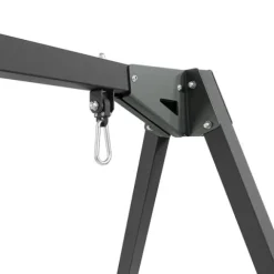 Huśtawka ogrodowa podwójna Marbo MO-013 stelaż 200kg PREMIUM