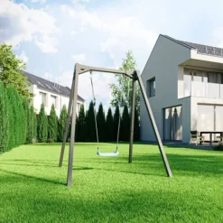 Huśtawka ogrodowa stelaż Marbo MO-012 1-os premium 200kg łożyska