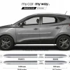 Hyundai TUCSON - Listwy CHROM Drzwi Ochronne