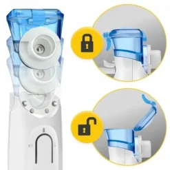 INHALATOR NEBULIZATOR DLA DZIECI DOROSŁYCH SIATECZKOWY PRZENOŚNY CICHY LITE