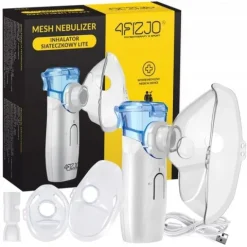 INHALATOR NEBULIZATOR DLA DZIECI DOROSŁYCH SIATECZKOWY PRZENOŚNY CICHY LITE