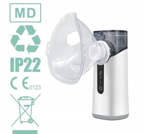 INHALATOR NEBULIZATOR DLA DZIECI DOROSŁYCH SIATECZKOWY PRZENOŚNY BEZPRZEWOD