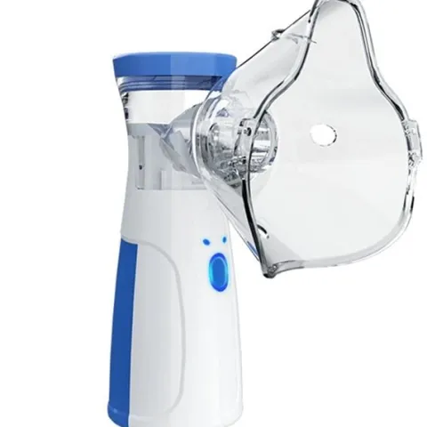 INHALATOR NEBULIZATOR 2 MASKI DLA DZIECI I DOROSŁYCH PRZENOŚNY CICHY USB