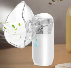 Inhalator Nebulizator Przenośny dla Dorosłych Siateczkowy Bezprzewodowy