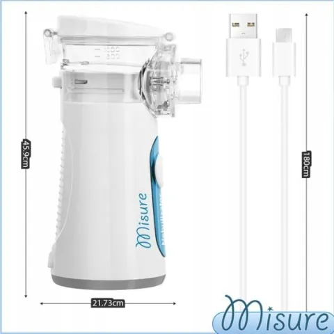 Inhalator Nebulizator Siateczkowy Przenośny Misure MI-MESH z Akumulatorem
