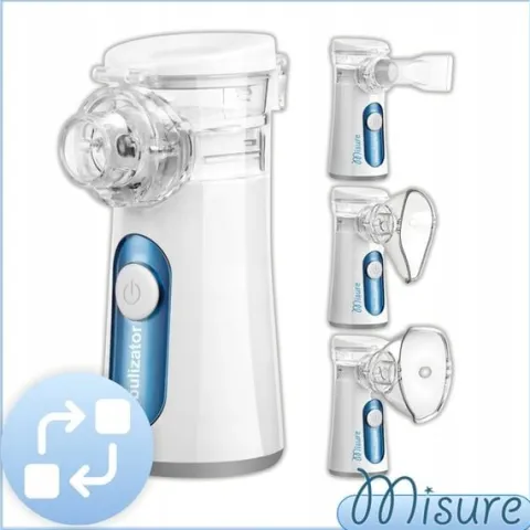 Inhalator Nebulizator Siateczkowy Przenośny Misure MI-MESH z Akumulatorem