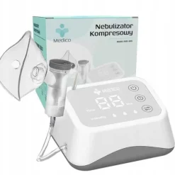INHALATOR NEBULIZATOR TŁOKOWY DLA DZIECI I DOROSŁYCH, CICHY,PRZENOŚNY,LEKKI