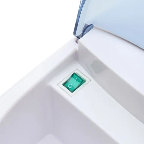 Inhalator pneumatyczny tłokowy Esperanza Zephyr ECN002 biały, błękitny
