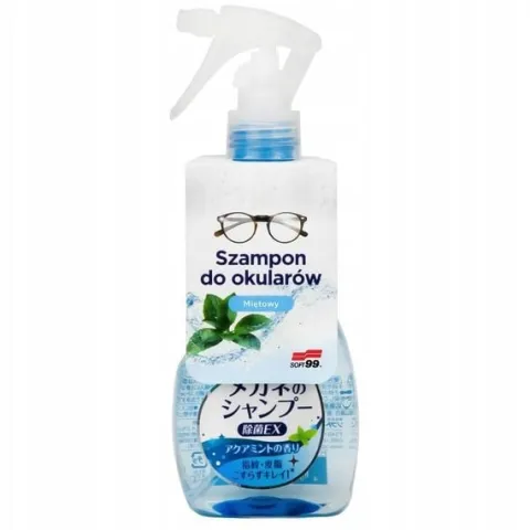 Innowacyjny Japoński SZAMPON DO OKULARÓW miętowy - 200ml SOFT99
