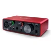 Interfejs audio Focusrite Scarlett Solo 3rd Gen USB XLR Jack 6,3 mm