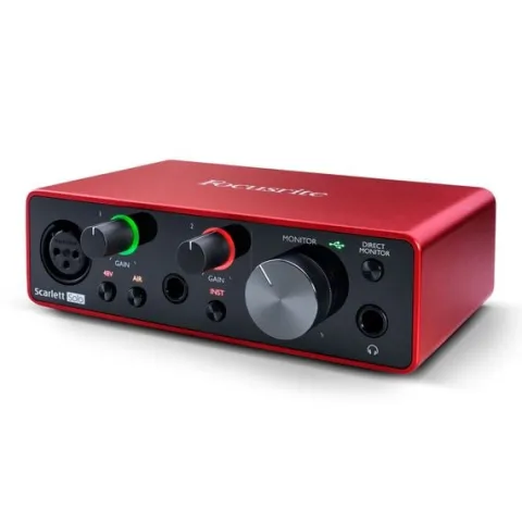 Interfejs audio Focusrite Scarlett Solo 3rd Gen USB XLR Jack 6,3 mm