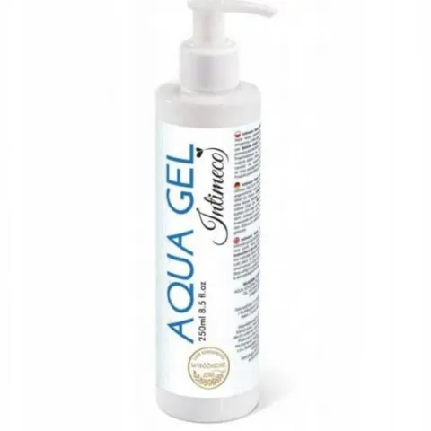 INTIMECO AQUA GEL ŻEL NAWIJLŻAJĄCY NA BAZIE WODY LUBRYKANT 250ml BEZBARWNY