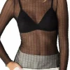 INTIMISSIMI bluzka z falbaniastego tiulu S/36