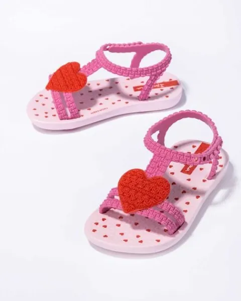 Ipanema dziecięce sandały MY FIRST BAB 81997-BC815 PINK/PINK/RED 27-28