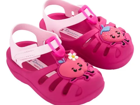 Ipanema dziecięce sandały SUMMER XIV B 83615-BC948 DARK PINK/LIGHT PINK 25-26