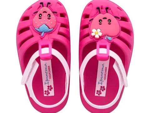 Ipanema dziecięce sandały SUMMER XIV B 83615-BC948 DARK PINK/LIGHT PINK 24