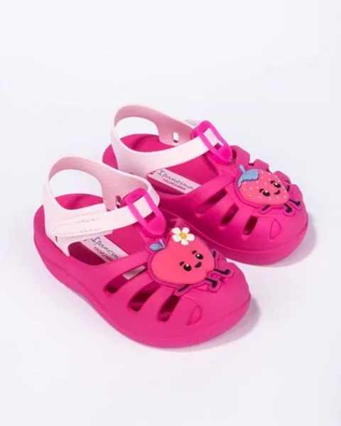 Ipanema dziecięce sandały SUMMER XIV B 83615-BC948 DARK PINK/LIGHT PINK 24